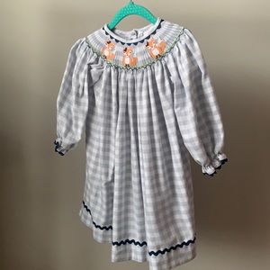 Shrimp & Grits Kids smocked dress